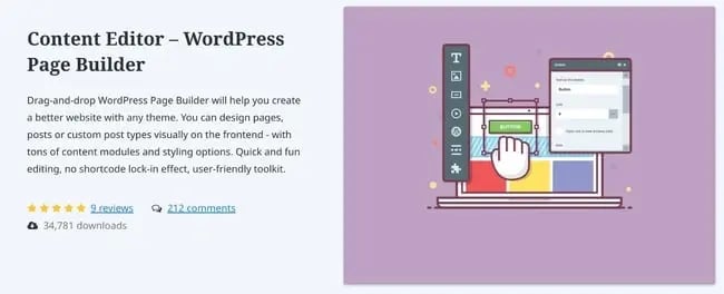 best WordPress page builders; MotoPress